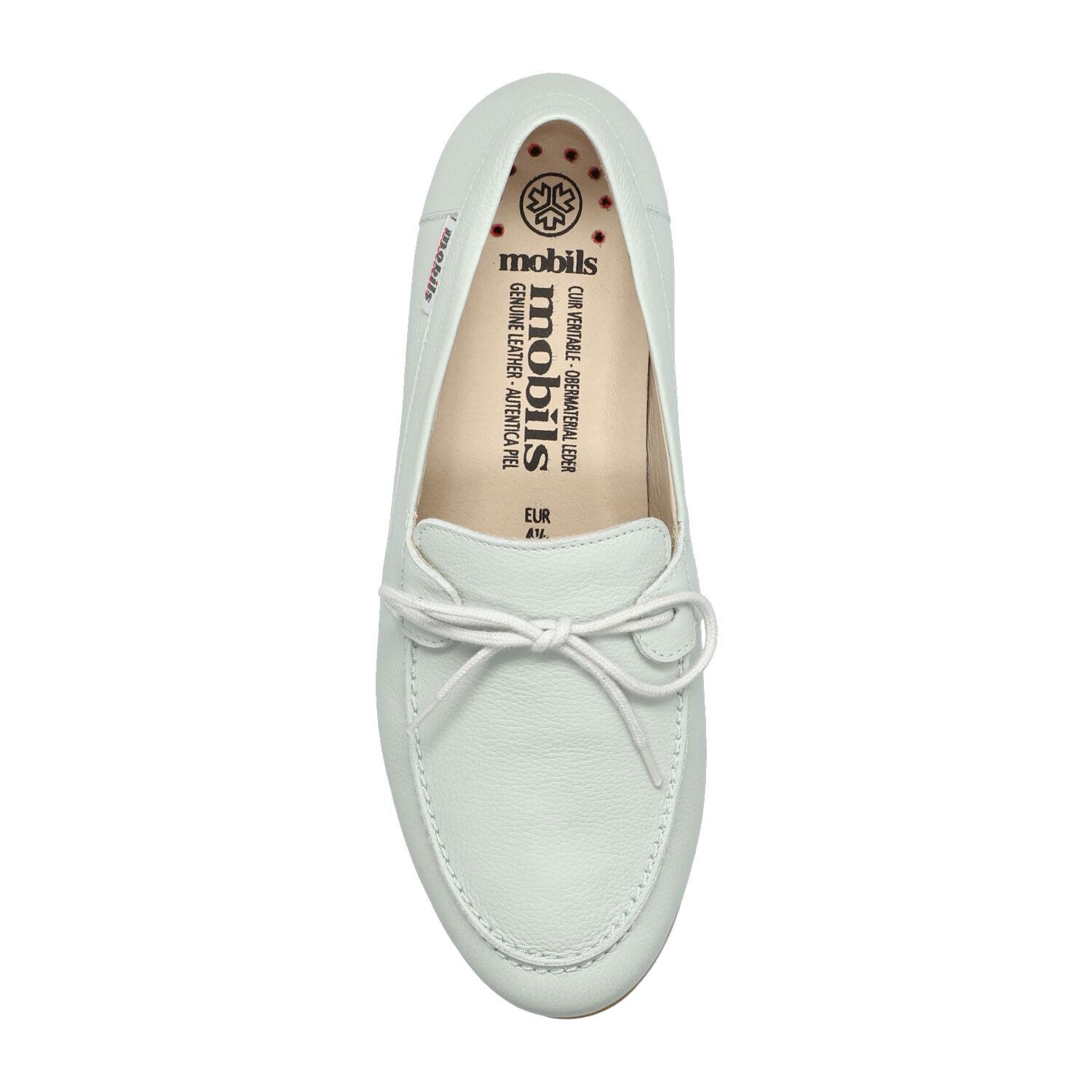 mocassins femme modèle Siam Vert eucalyptus - Mephisto